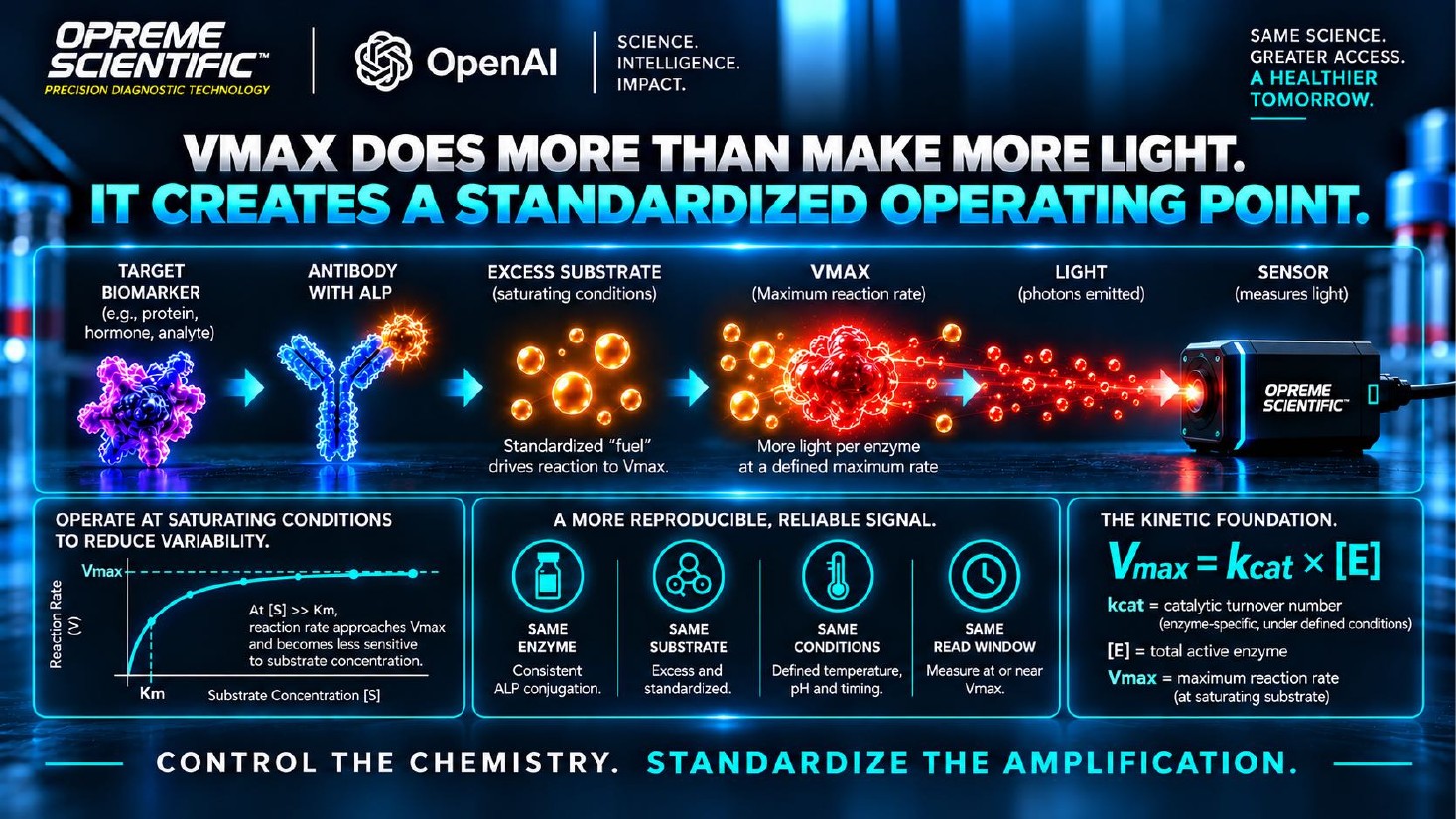 VMAX does more than make more light: it creates a standardized operating point
